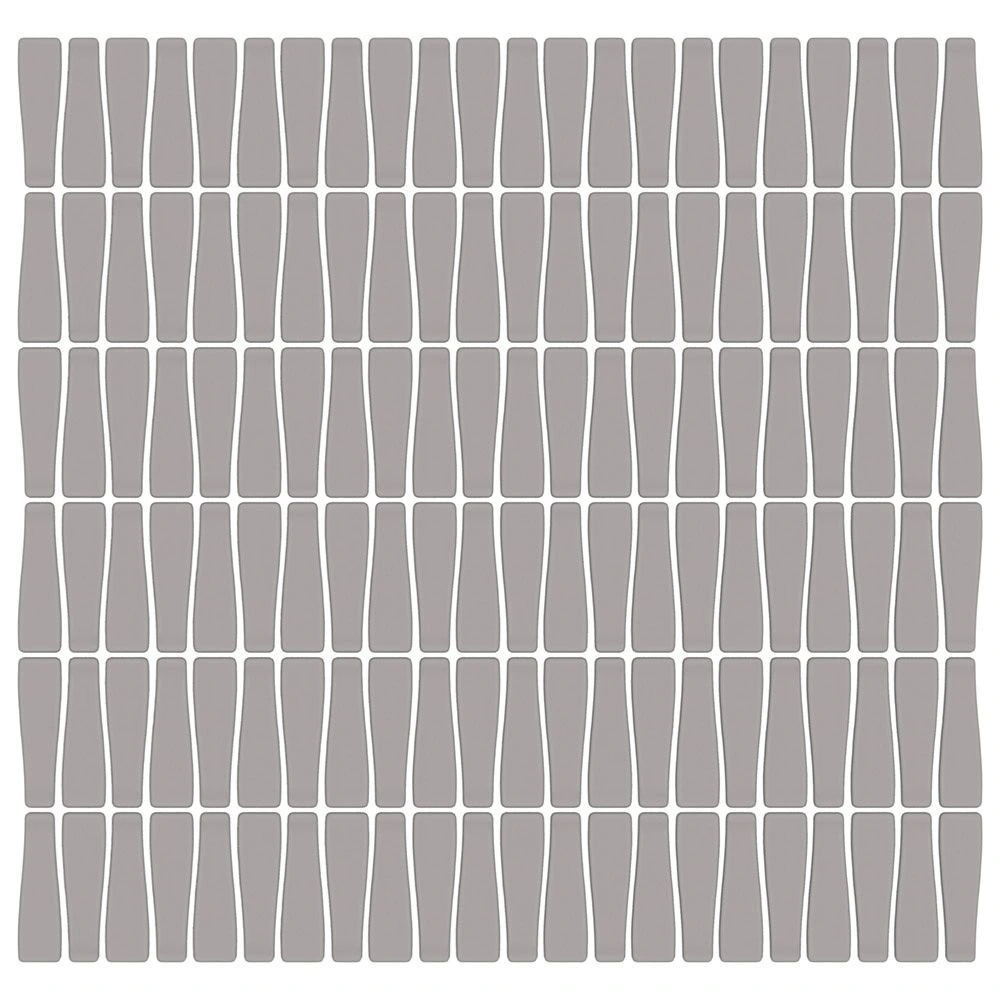 Nash 12x12 Sobro Silver Glass Mosaic Tile