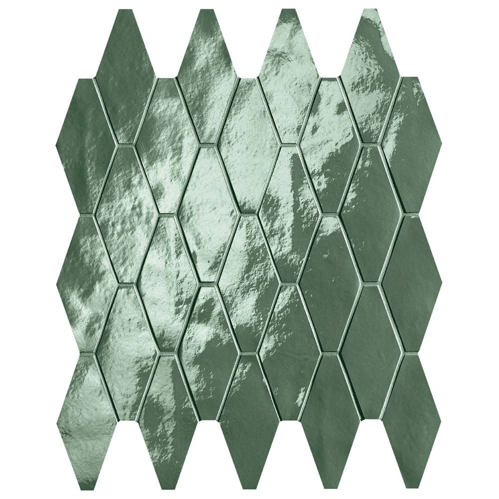 Piper Rombi Mosaic Salvia Brilliante Porcelain Tile