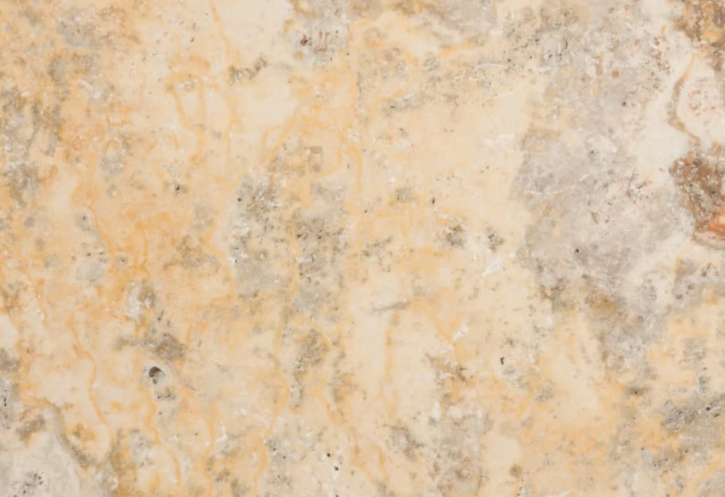 Autumn Leaves Travertine Pool Coping