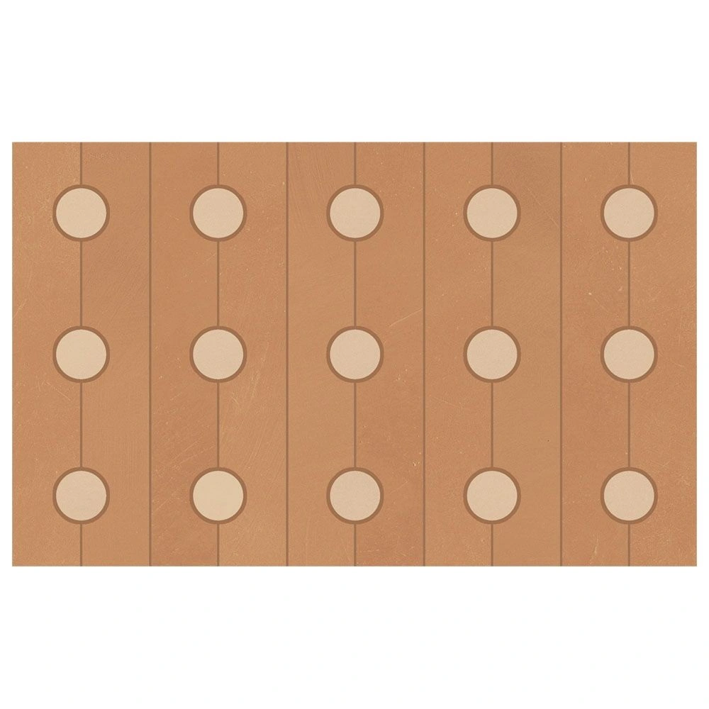 Pottery 7x12 Matrice Mosaic Mattone and Creta Matte Terracotta