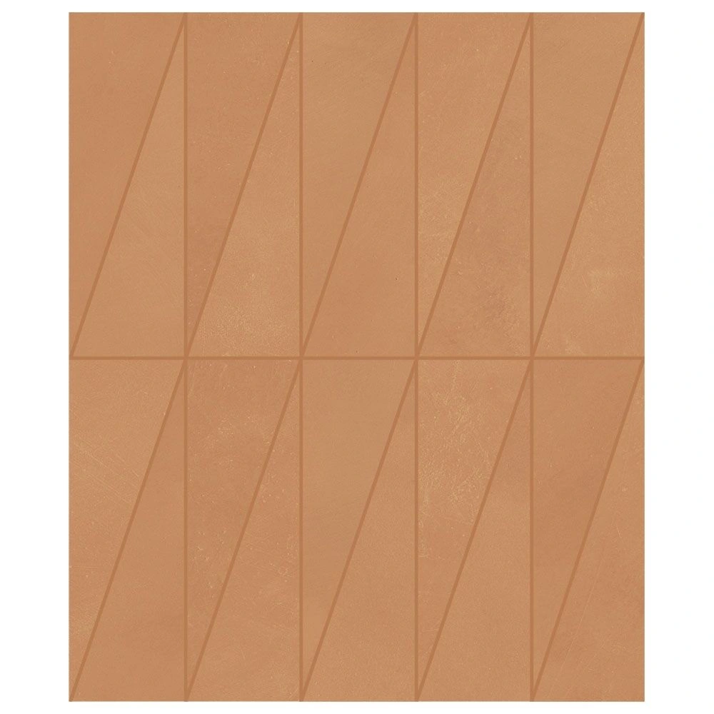 Pottery 12x13 Cuneo Mosaic Mattone Matte Terracotta Look Porcela
