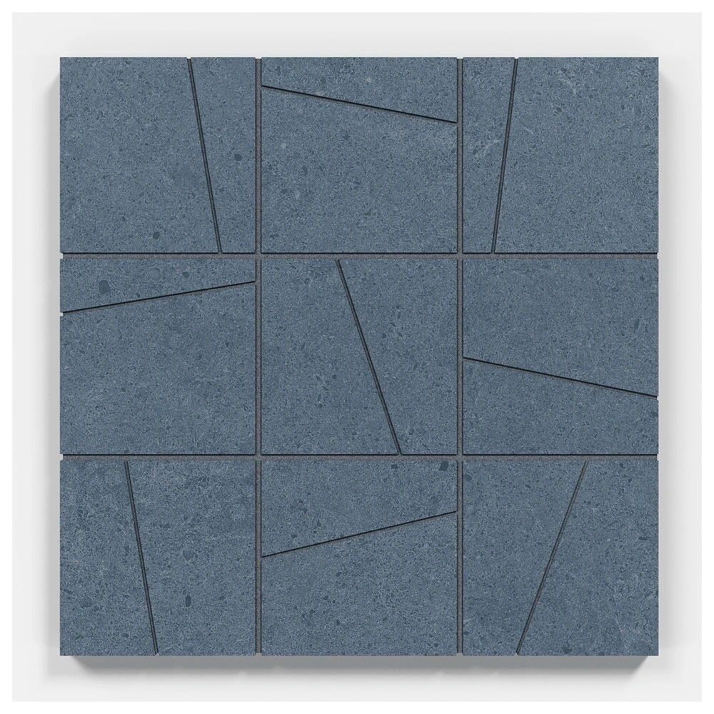 Argent 2.0 Night Sky 4X4 Angular Mosaic Unpolished Stone Look