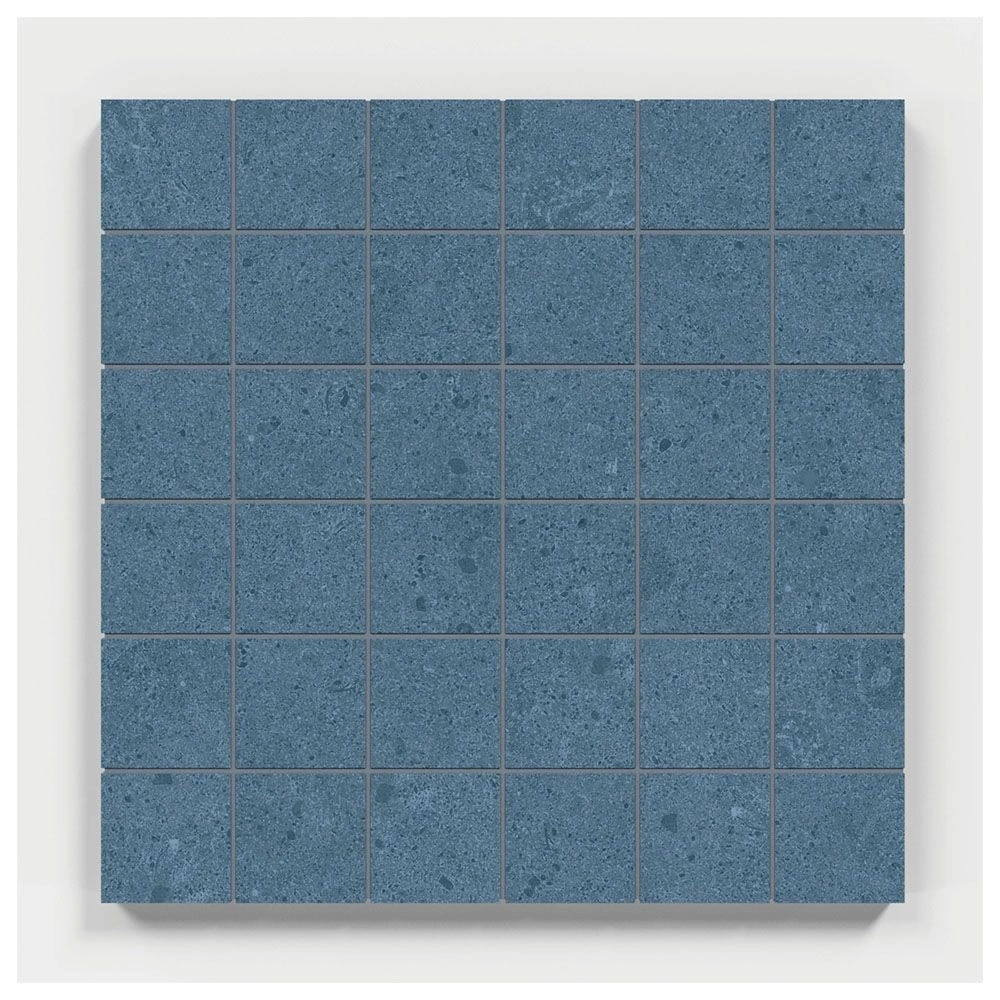 Argent 2.0 Memphis Blue 2X2 Mosaic Unpolished Stone Look