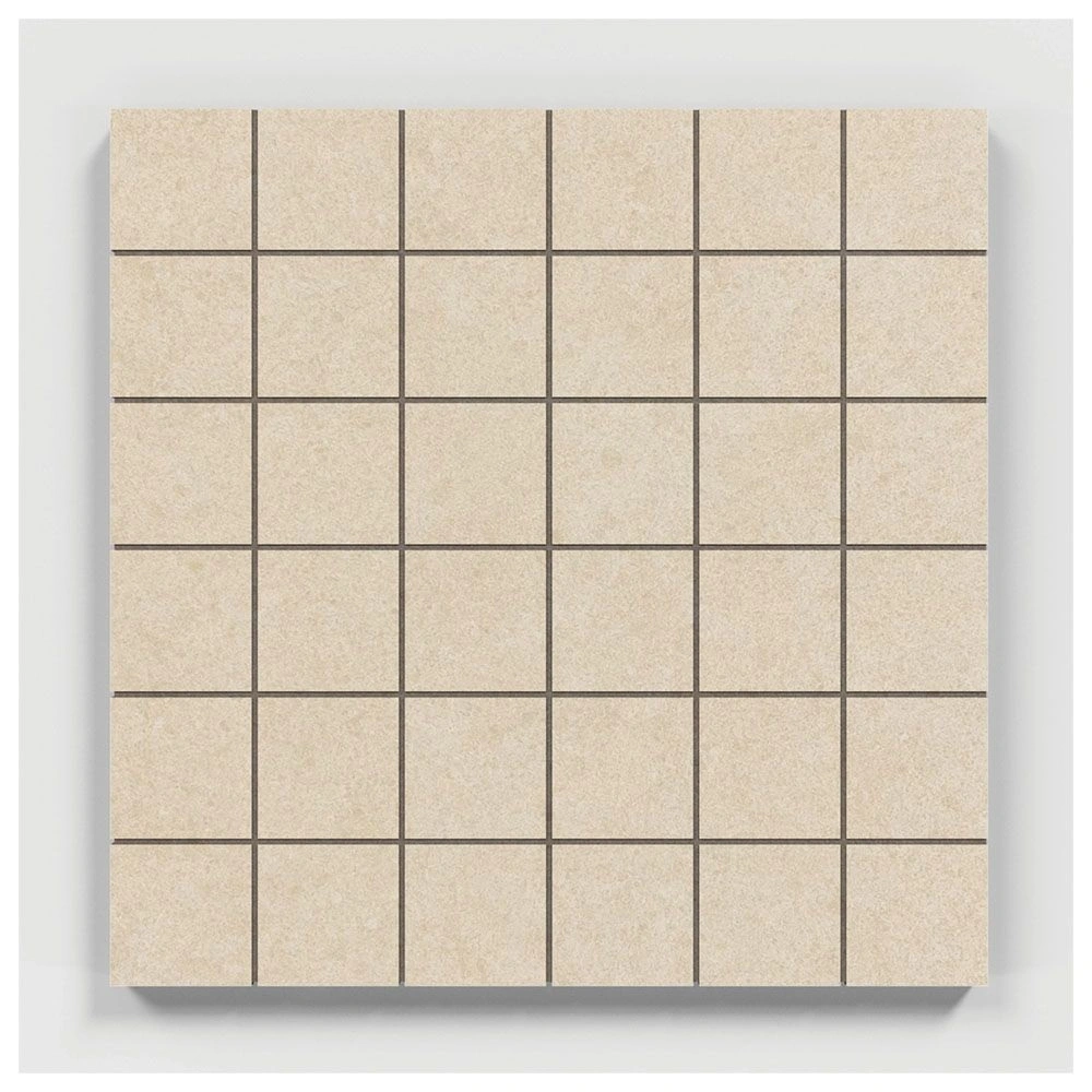 Argent 2.0 White TIger 2X2 Mosaic Unpolished Stone Look