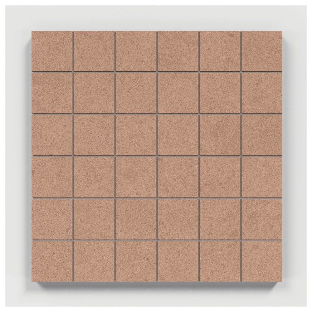 Argent 2.0 Sunkissed Rose 2X2 Mosaic Unpolished Stone Look