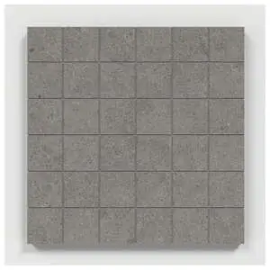 Argent 2.0 Clean Slate 2X2 Mosaic Unpolished Stone Look