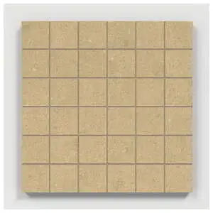 Argent 2.0 Golden Glow 2X2 Mosaic Unpolished Stone Look