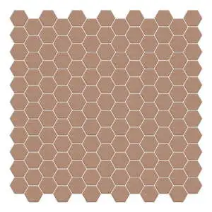 Pastelli Conchiglia Hex Matte Porcelain Mosaic
