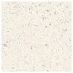 Cream Matte Terrazzo Look Porcelain Tile