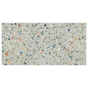 Sage Matte Terrazzo Look Porcelain Tile