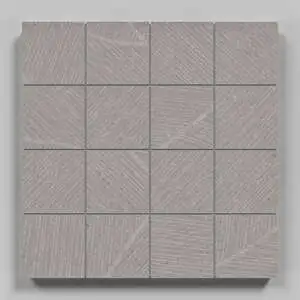 Sand Garden 3x3 Mosaic Thoughtful Taupe Unpolished Porcelain