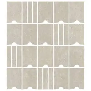Sintese Platina 2x3 BAU Mosaic on 10X12 sheet Natural