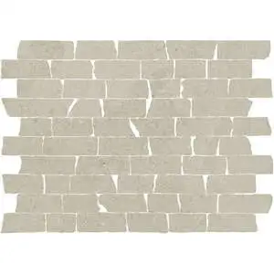 Ivory Cross-Cut Mos Broken