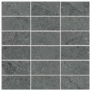 Trajectory 2x4 Stack Mosaic Flow Unpolished Concrete Look Porcel