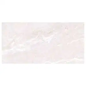 Ivory Polished Marble Look Porcelain Tile
