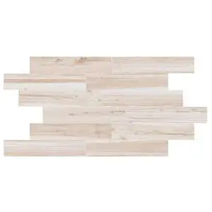 Wild 8x40 White Matte Wood Look Porcelain Plank