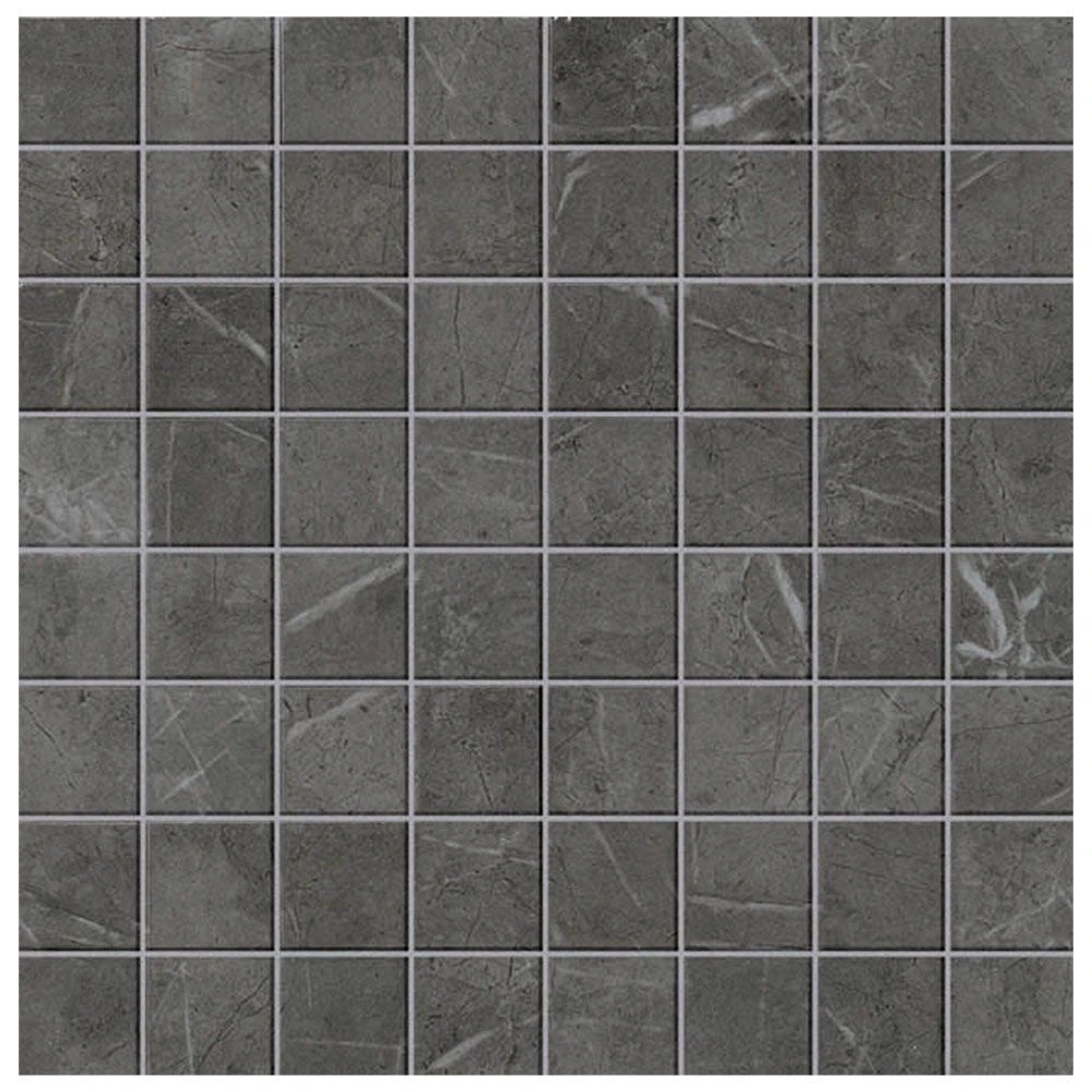 MARVEL 2X2 MOSAIC GREY STONE MATTE