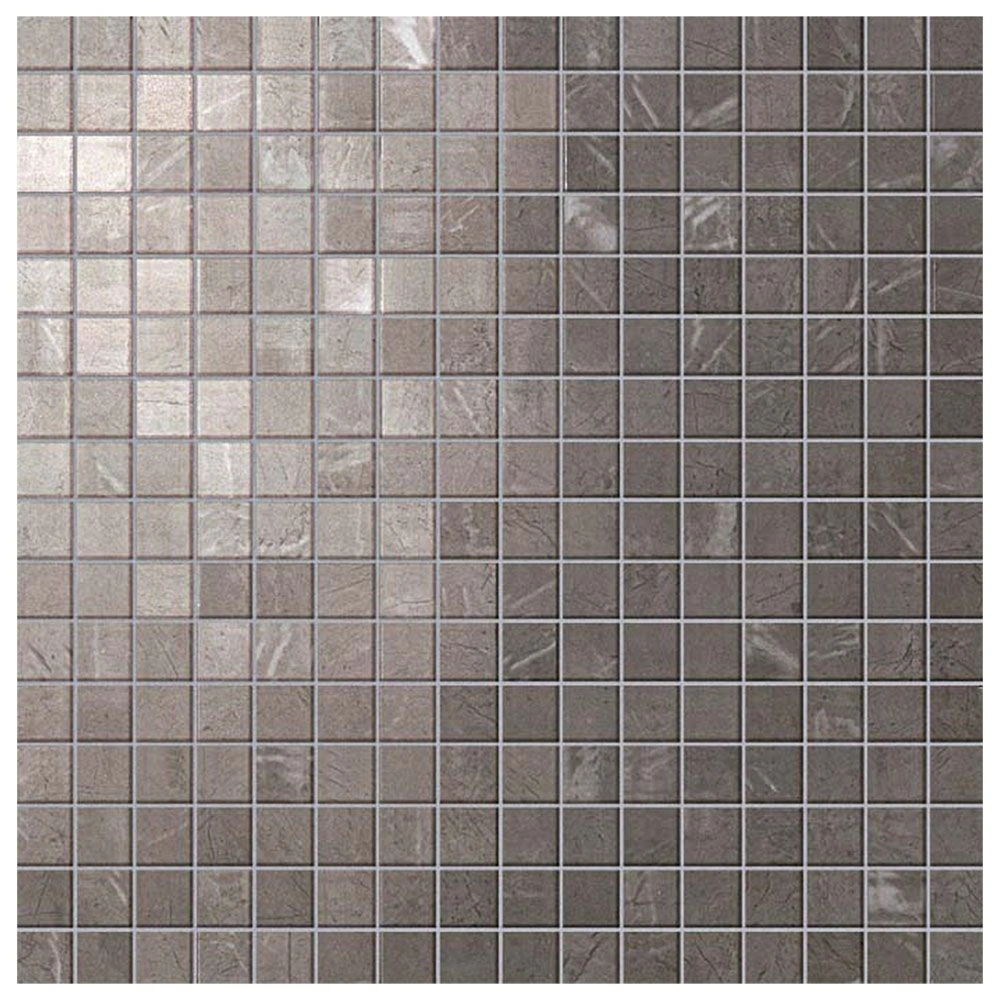 MARVEL 5/8 X 5/8 MOSAIC GREY STONE POLISHED
