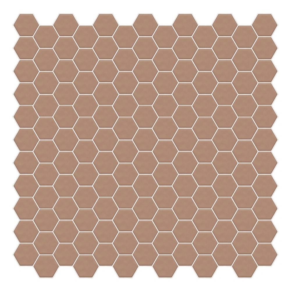 Pastelli Conchiglia Hex Matte Porcelain Mosaic