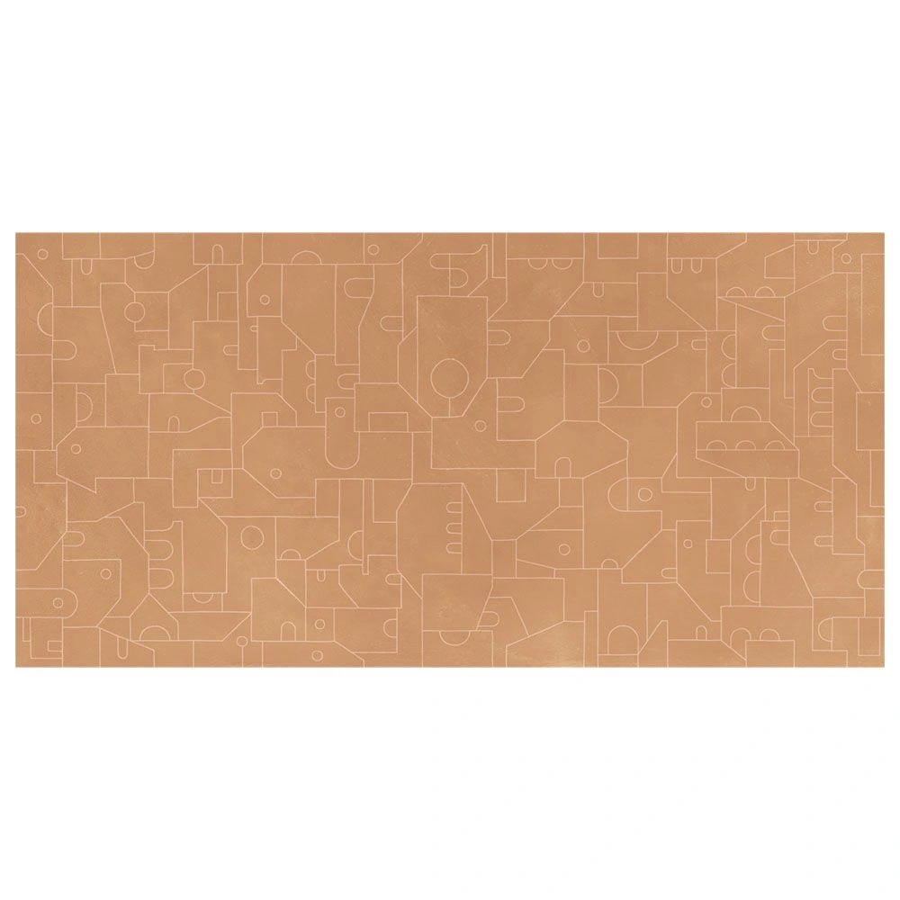 Pottery 24x48 Mattone Labirinto Decor Matte Terracotta Look