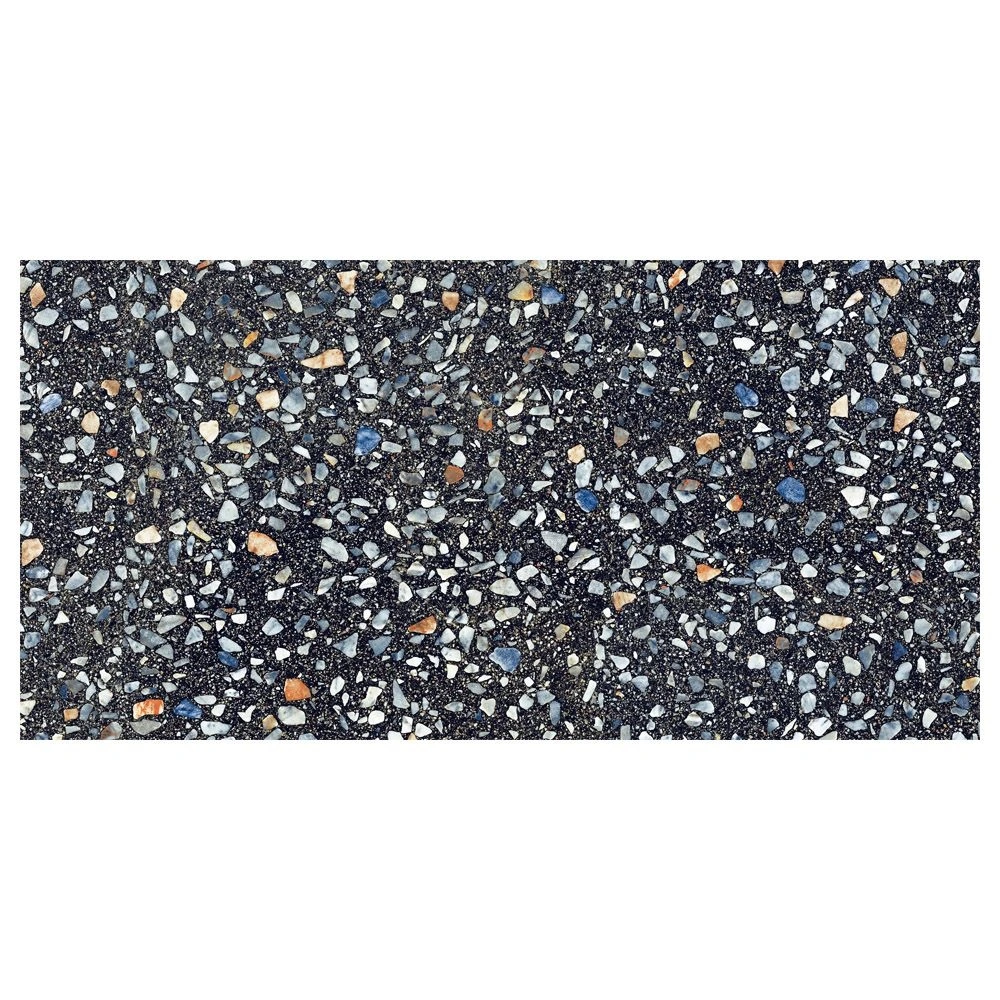 Night Matte Terrazzo Look Porcelain Tile