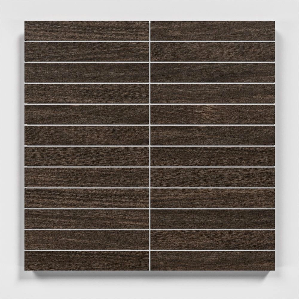 Rural Retreat 1x6 Mosaic Dusk Unpolished Wood Look Porcelain