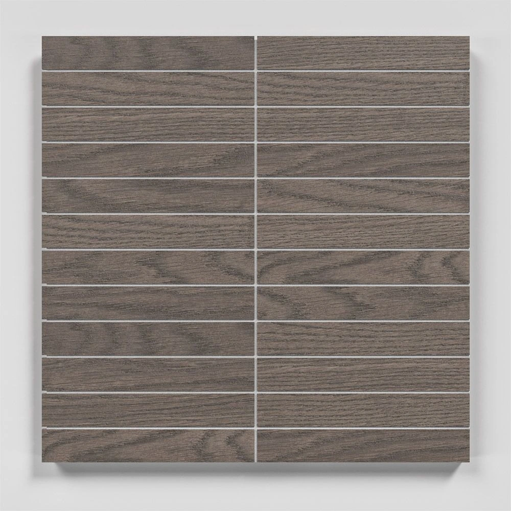 Rural Retreat 1x6 Mosaic Twilight Unpolished Wood Look Porcelain