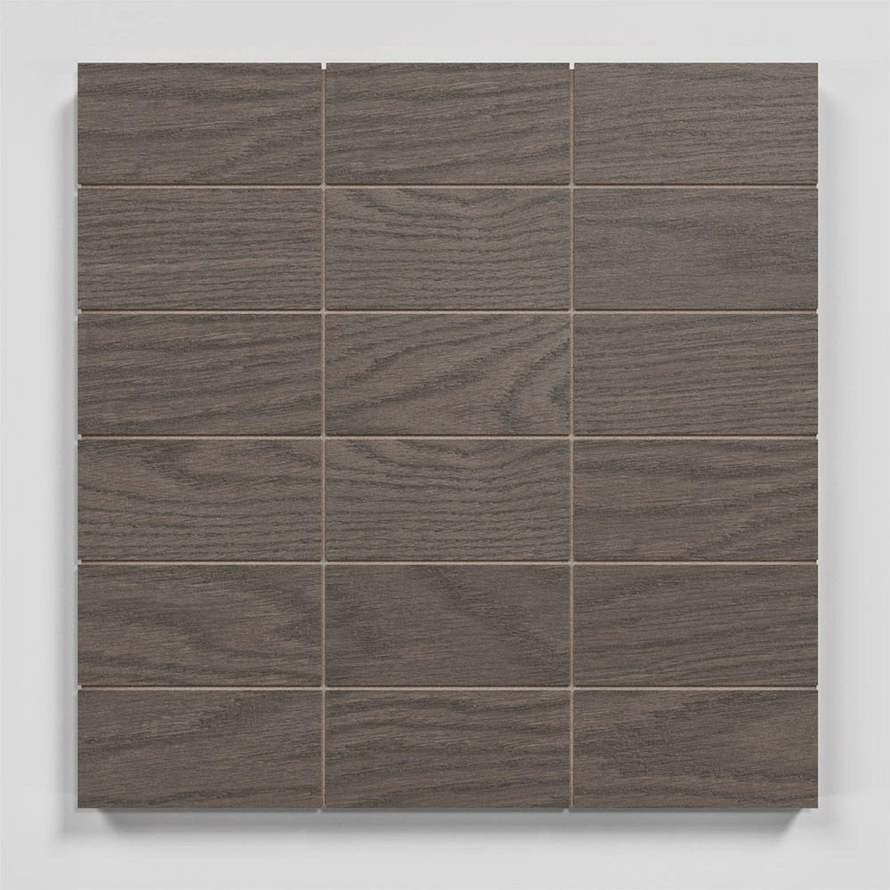 Rural Retreat 2x4 Mosaic Twilight Unpolished Wood Look Porcelain