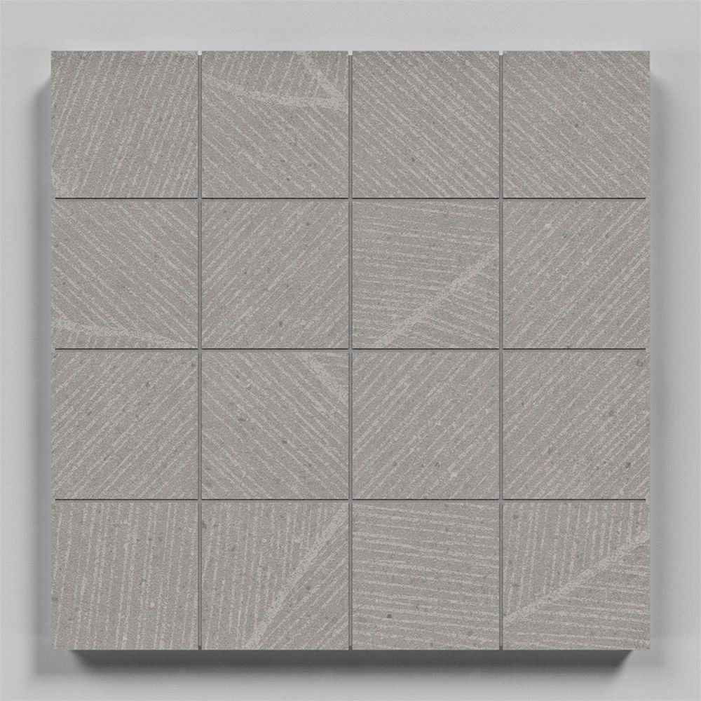 Sand Garden 3x3 Mosaic Thoughtful Taupe Unpolished Porcelain