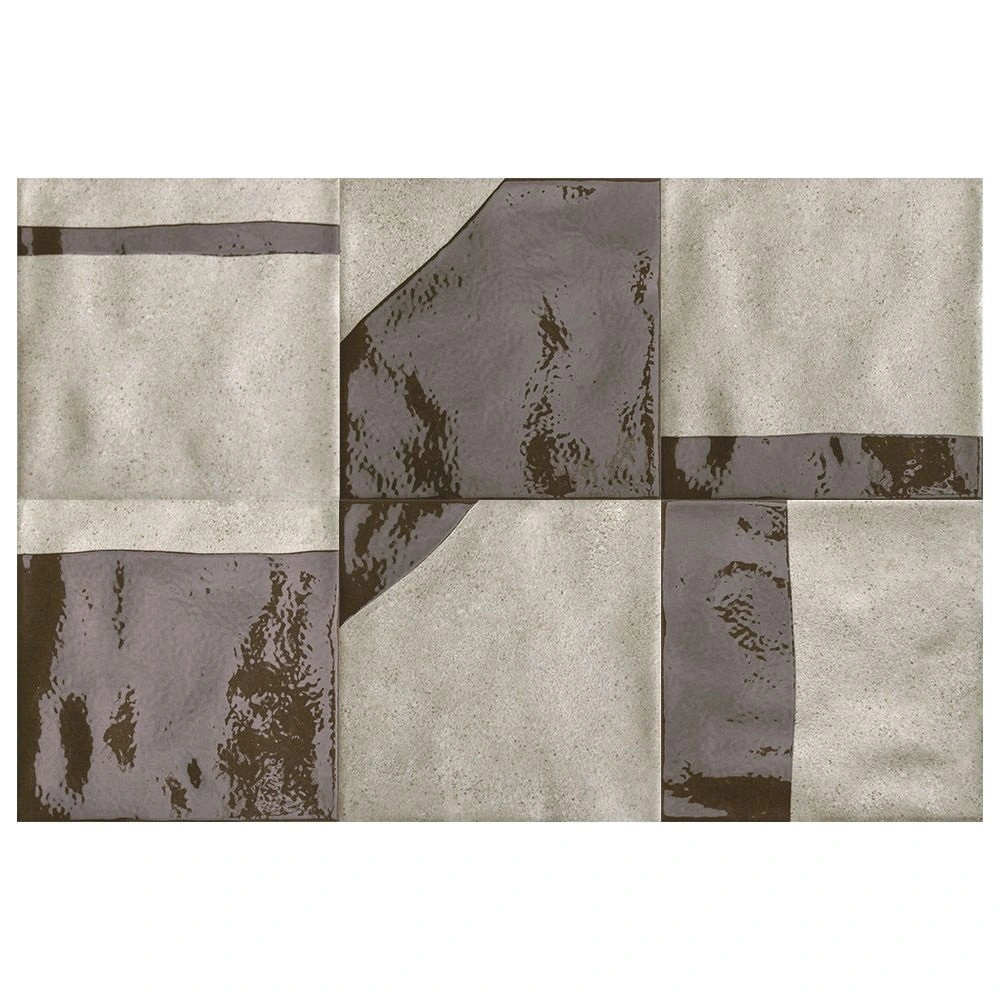 Sintese 5.7X5.7 Scuba Brown Bread Mix Square Tile