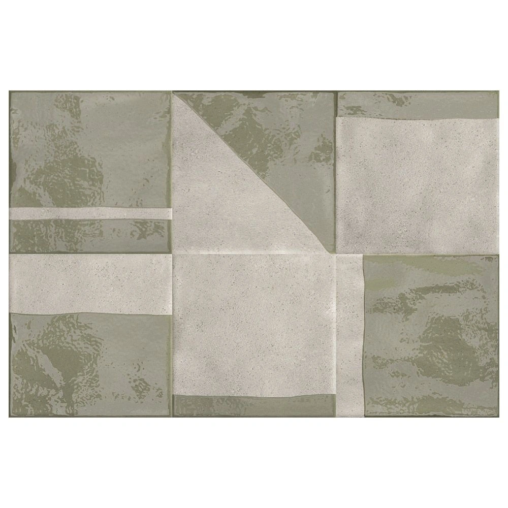 Sintese 5.7X5.7 Scuba Pistachio Mix Square Tile