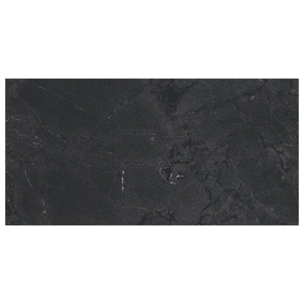 Diamond Black Feathersoft Stone Look Porcelain Tile
