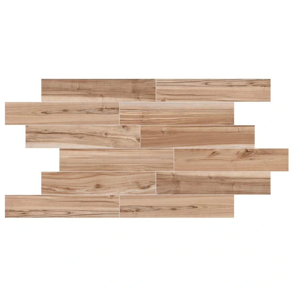 Wild 8x40 Beige Matte Wood Look Porcelain Plank