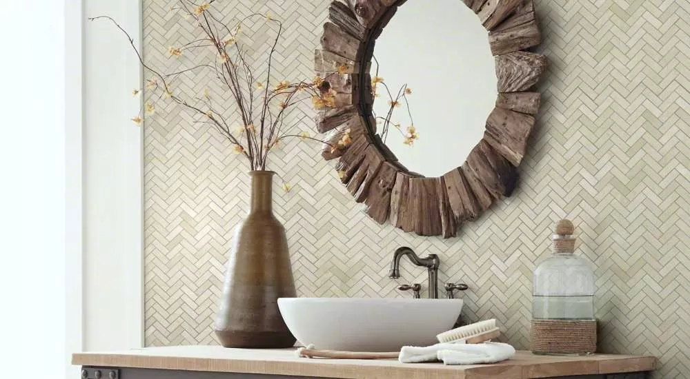 Chateau Herringbone Mosaic