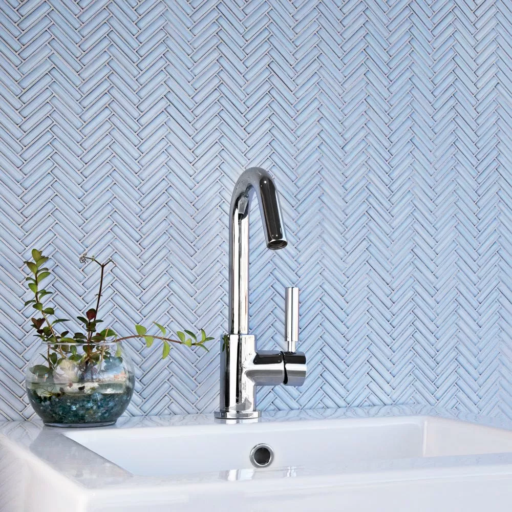 Glazed Herringbone Mosaic
