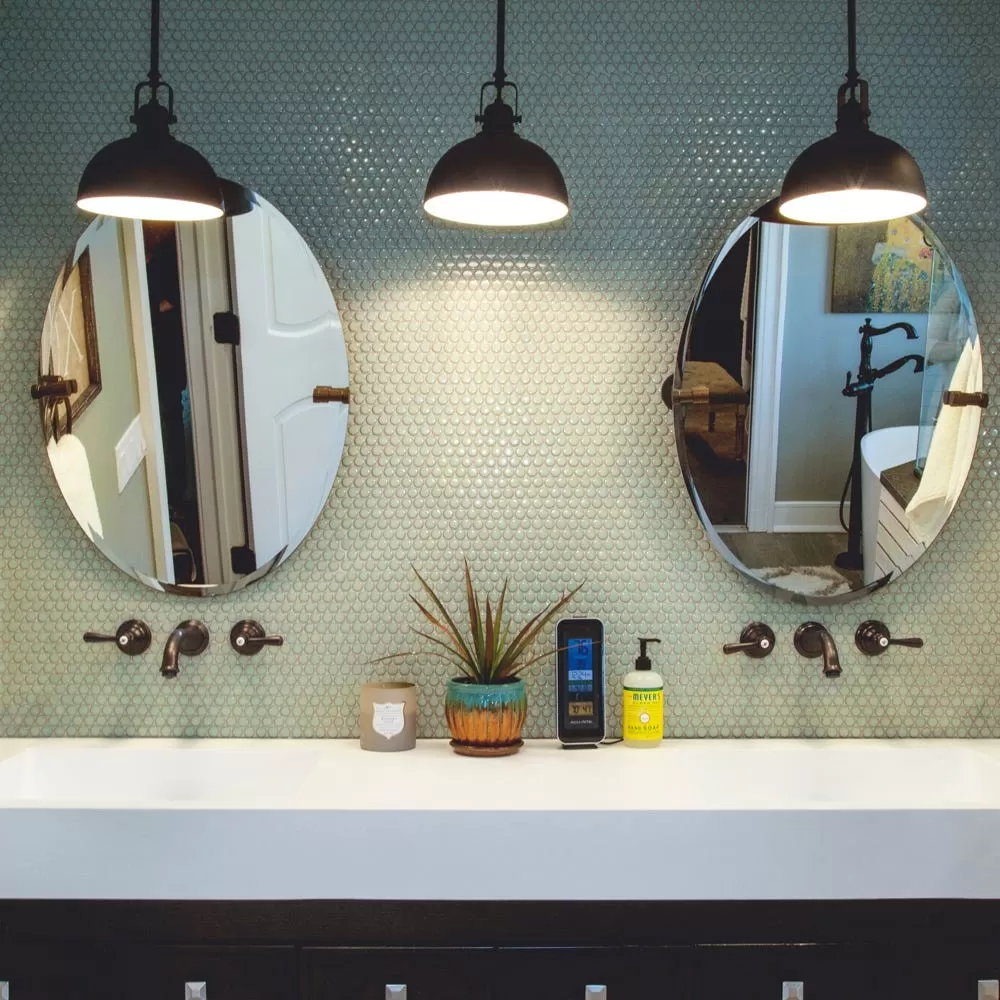 Glazed Pennyround Mosaic Glazed Pennyround Mosaic