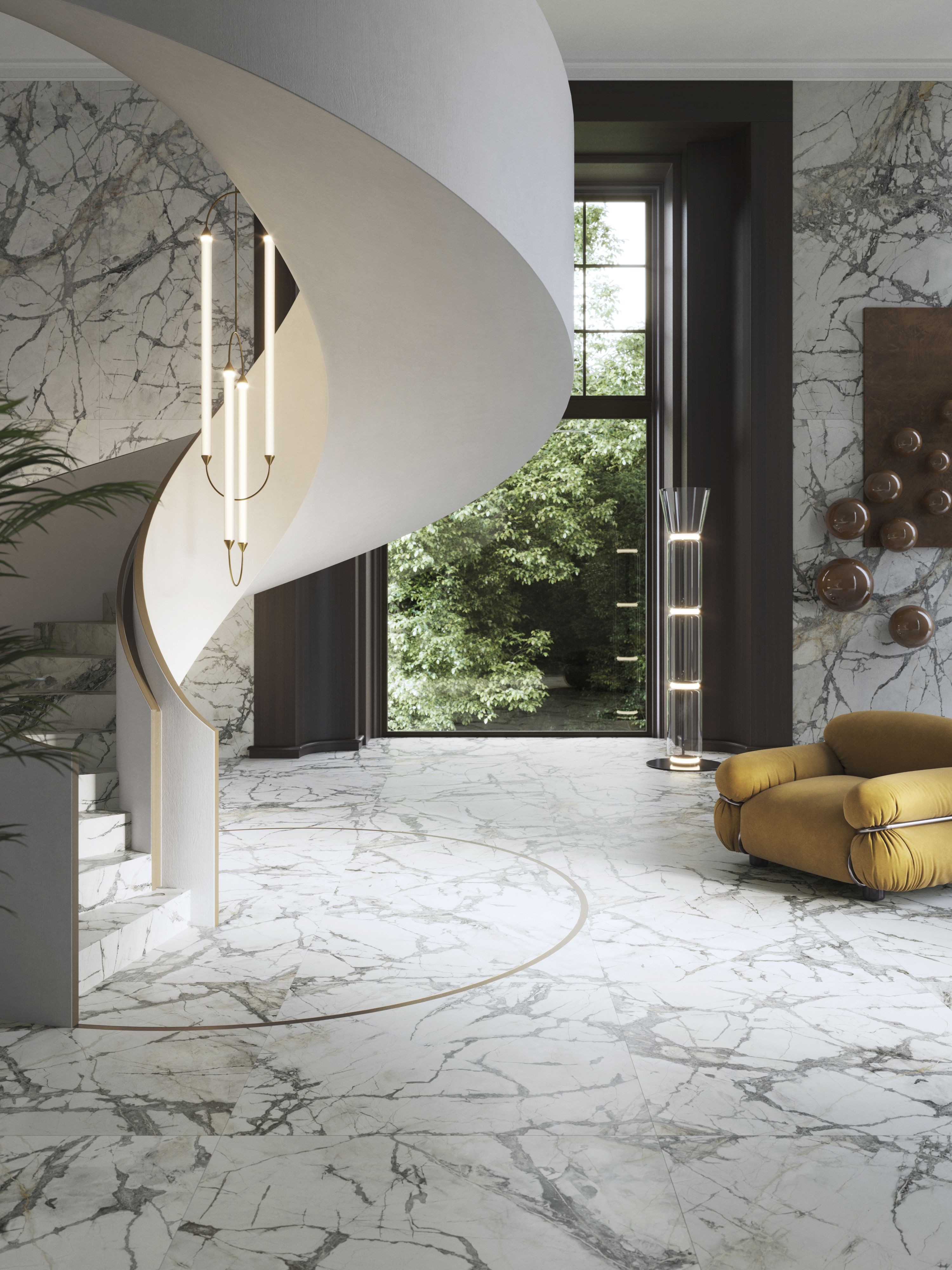 Where to buy Invisible White porcelain tiles. Porcelanosa.