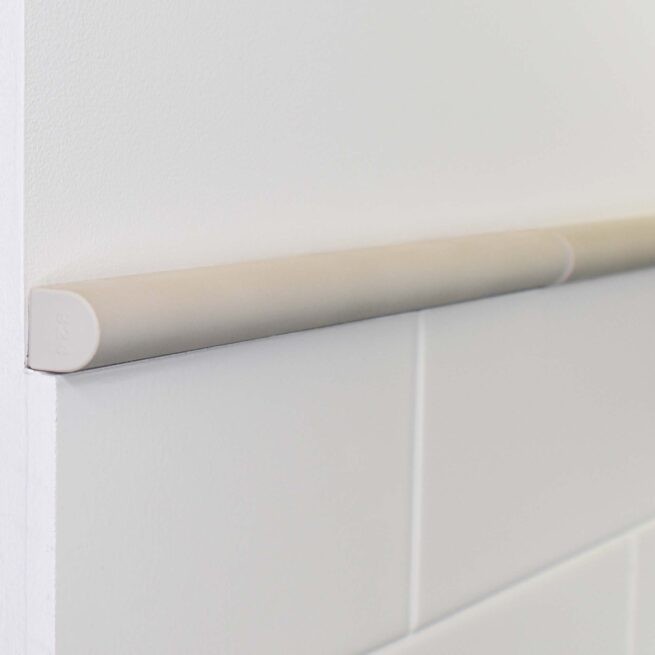 Where to buy Linear Liner Bright White Matte Model metal tiles. QuesTech.