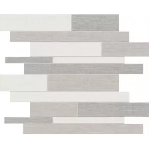 LIGHT BLEND RANDOM STRIP MOSAIC Wall Tile