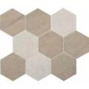 Gray Virtue Hexagon Mosaic Floor Tile