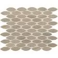 Gray Virtue Leaf Mosaic tile