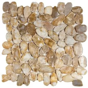 GABE17 Beige Sliced Floor Tile