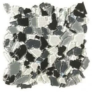 VEMI62 Grey Glass Opus Floor Tile