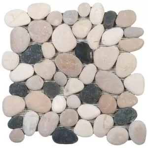 GAMI82 Mix White/Grey/Beige/Black Floor Tile