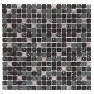 VEMI84 Black/Steel Wall Tile