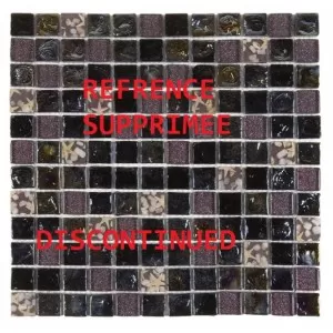 MAMI53 Black/Grey & Shell Mix Wall Tile