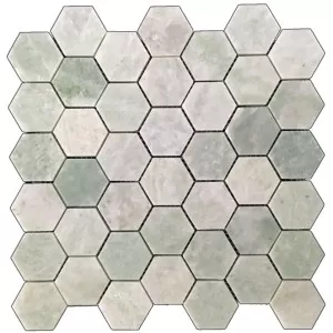 Ming Green Hexagon