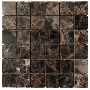 Dark Emperador Floor Tile