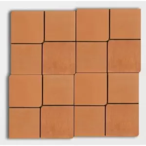 Cotto Rio Natural Noto Terracotta Mosaic Floor Tile