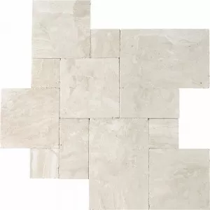 Diana Royal Tumbled Marble Pavers Floor Tile